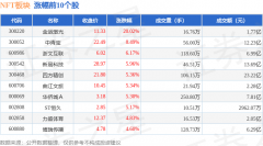 NFT板块11月6日跌008%四川长虹领跌主力资金净流出